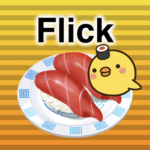 Flick battle sushi typing