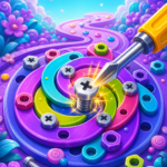 Twist Nuts Unjam Puzzle